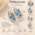 Éclat Azure Stud Earrings