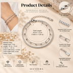 Pulsera Lumière Link — Plateado