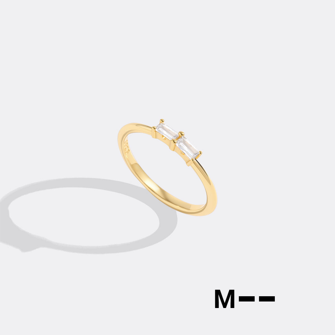 Dainty Personalized Morse Code Ring