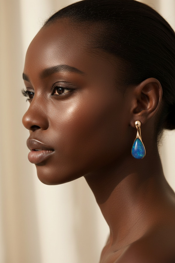 Opal Drop Earrings