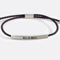 All is Well Inspire Bracelet in silver by Seeyoura