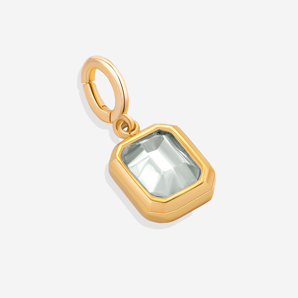 Baguette Birthstone Charm in alexandrite-june by Seeyoura