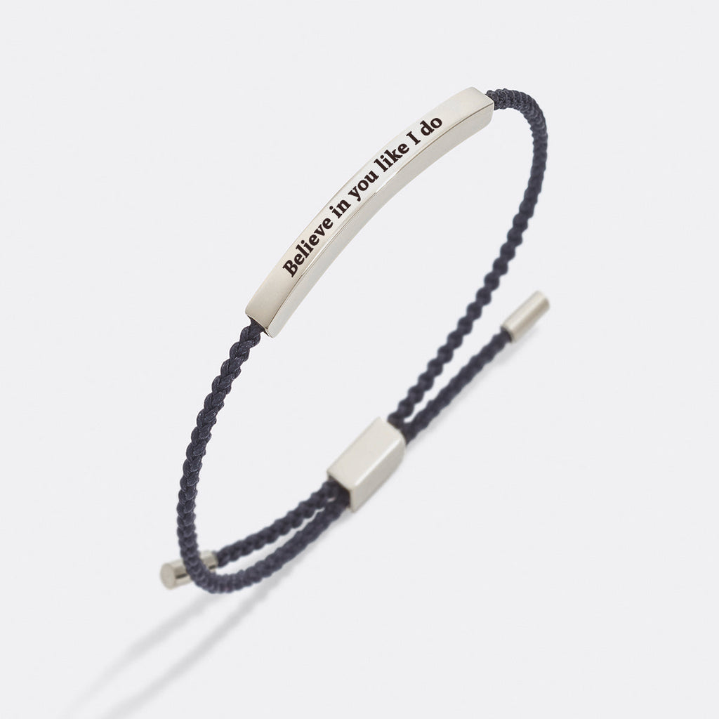 Believe in You Like I Do Inspire Bracelet by Seeyoura