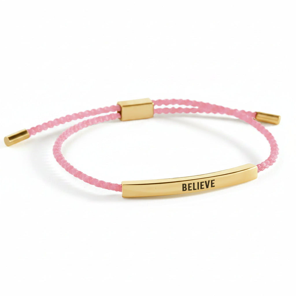 Believe Inspire Bracelet by Seeyoura
