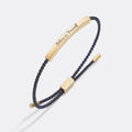 Believe in Yourself Inspire Bracelet in Midnight Black, gold by Seeyoura