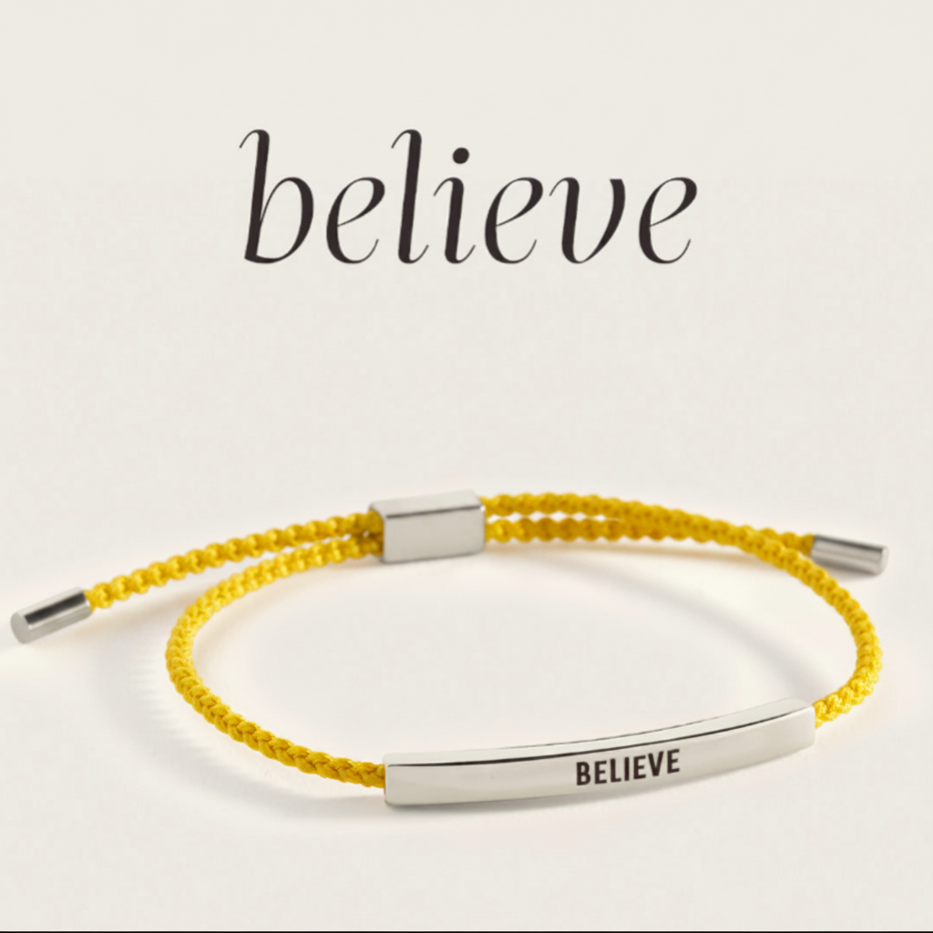 Believe Inspire Bracelet by Seeyoura