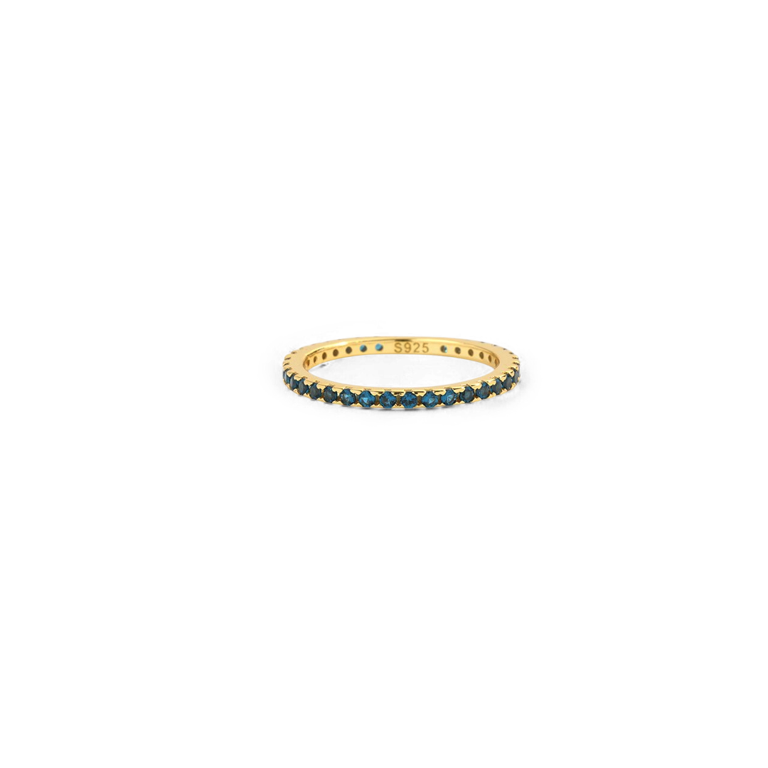 December Birthstone Eternity Stacking Ring by Seeyoura