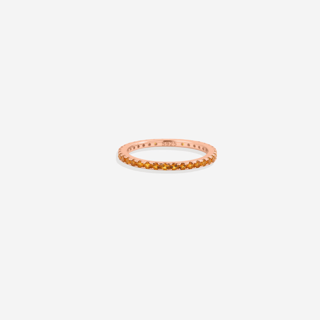 November Birthstone Eternity Stacking Ring by Seeyoura