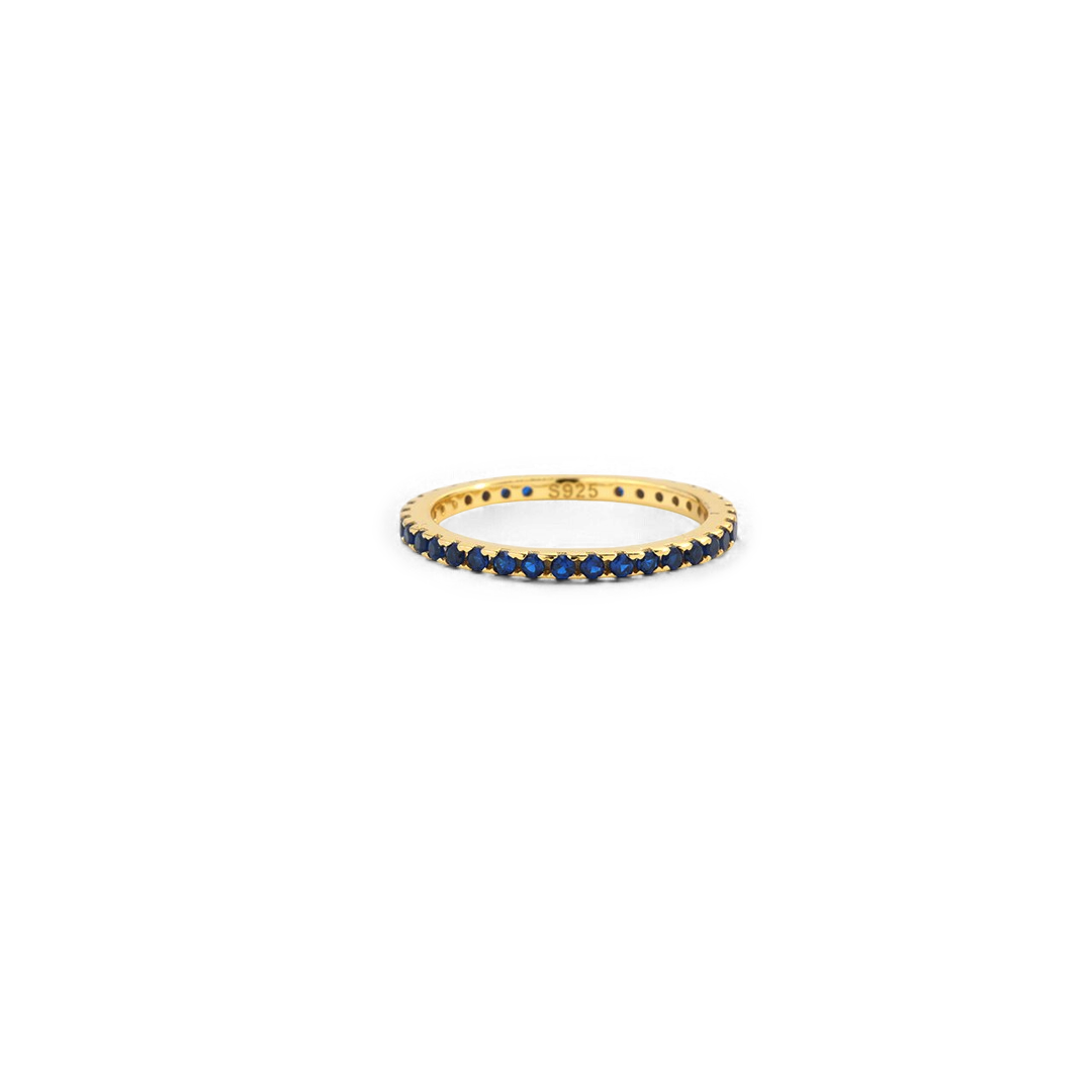 September Birthstone Eternity Stacking Ring by Seeyoura