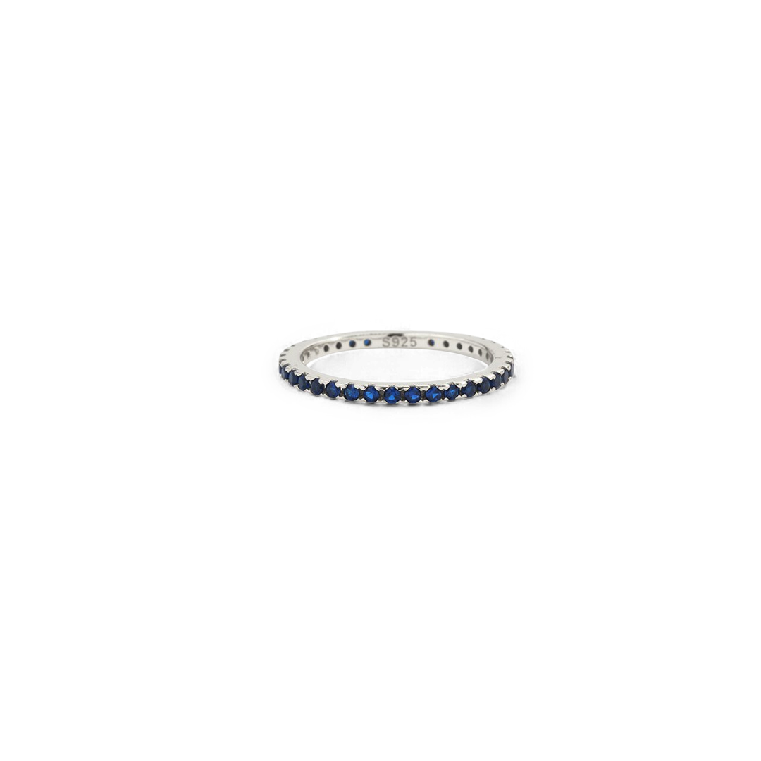 September Birthstone Eternity Stacking Ring by Seeyoura