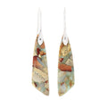 Bohemian Shoushan Drop Earrings — Silver in Shoushan Silver by Seeyoura