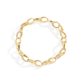 Bold Cable Link Charm Bracelet by Seeyoura
