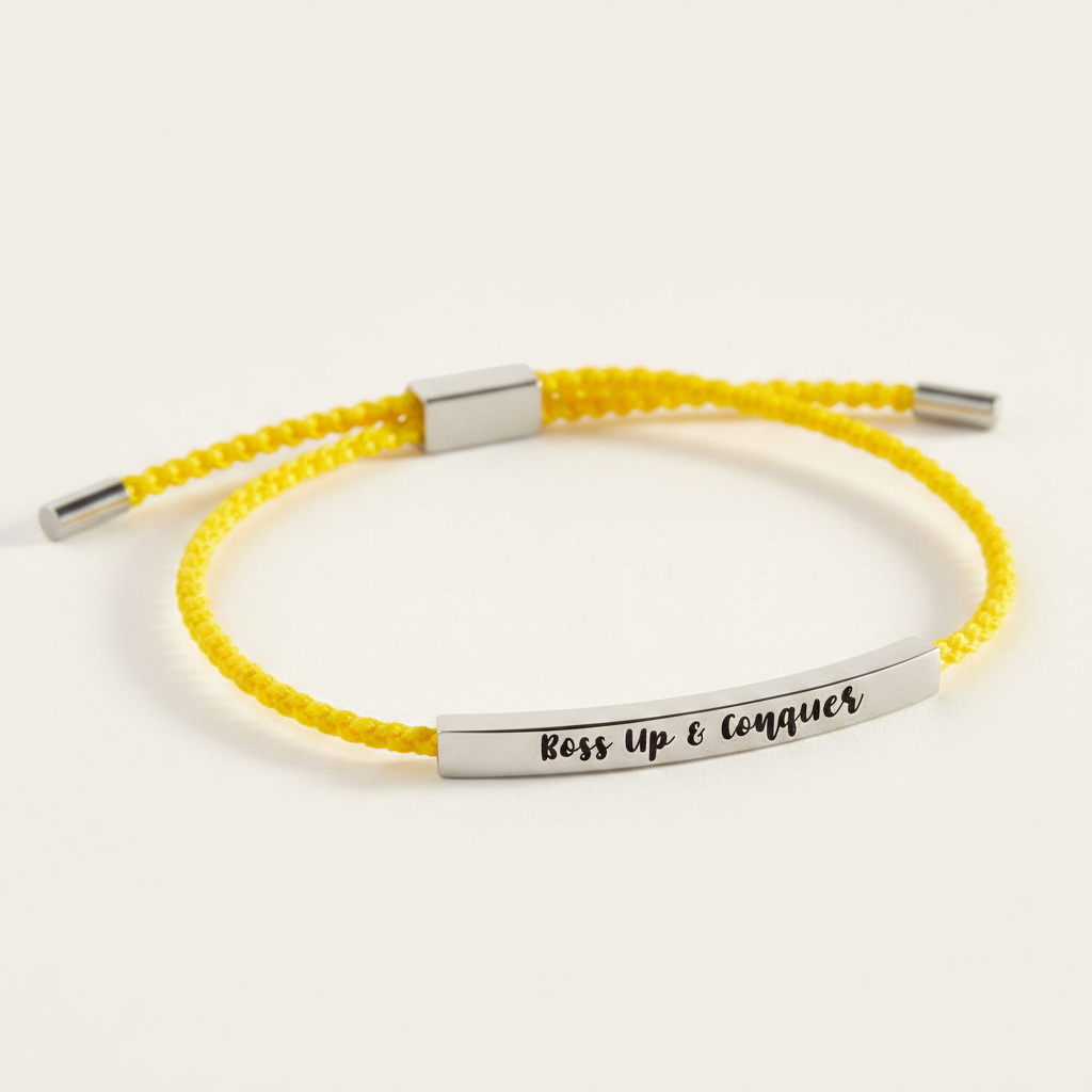 Boss Up & Conquer Inspire Bracelet by Seeyoura