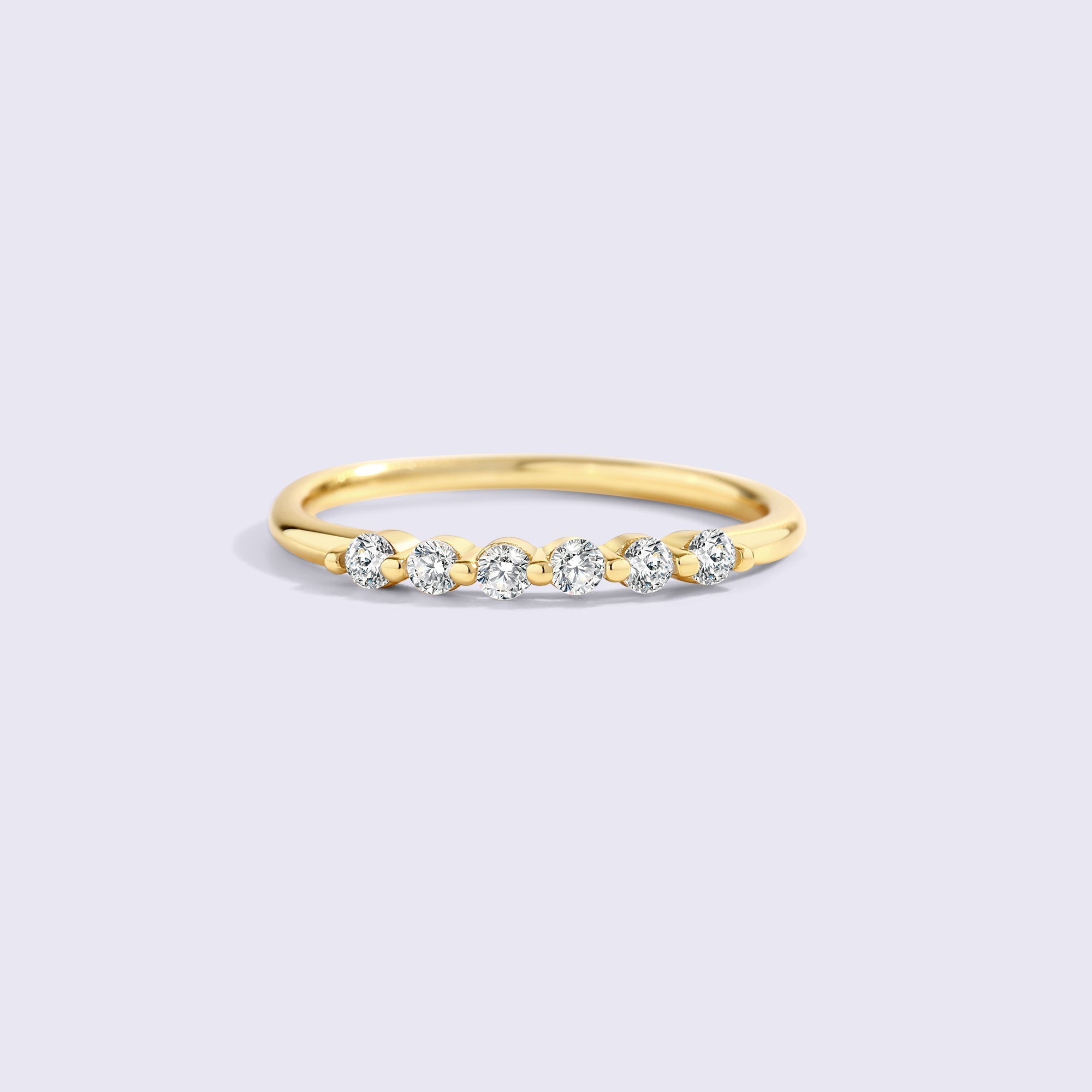 Brilliant Floating Diamond Ring by Seeyoura