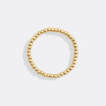 Classic Ball Ring in 18-k-gold-plated by Seeyoura