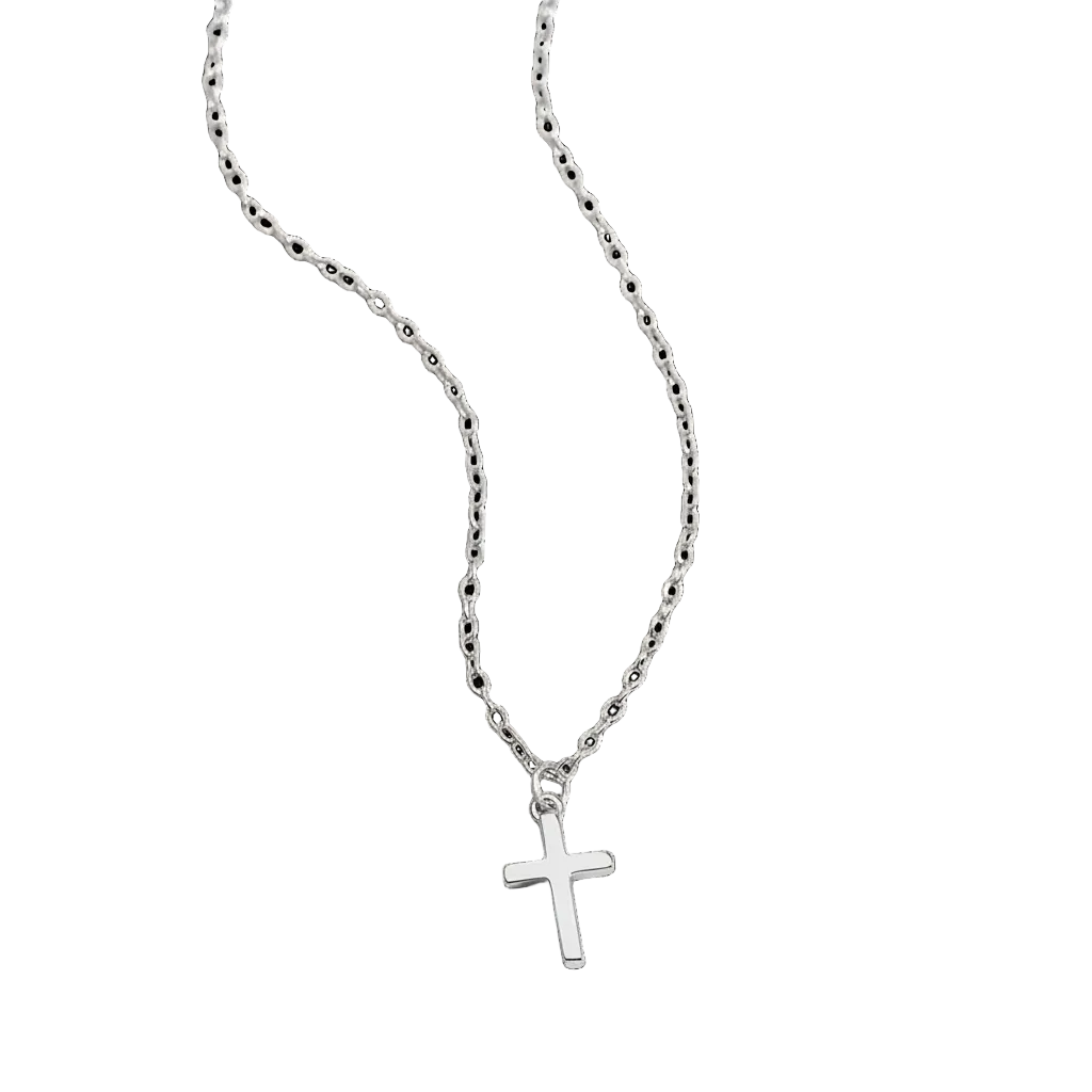 Classic Cross Necklace in 925-sterling-silver by Seeyoura