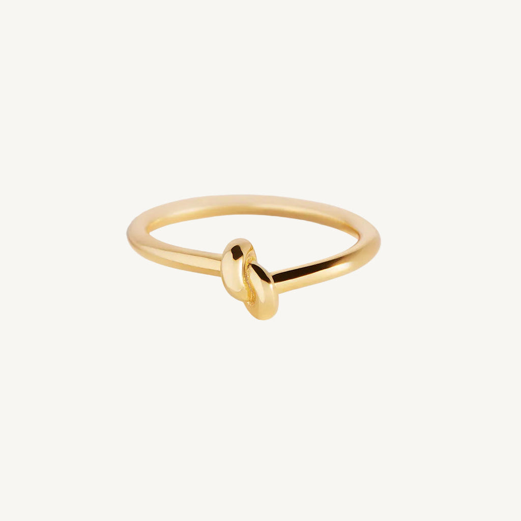 Classic Gold Knot Ring by Seeyoura