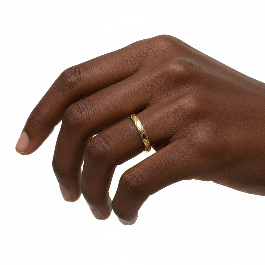 Classic Hatch Ring by Seeyoura