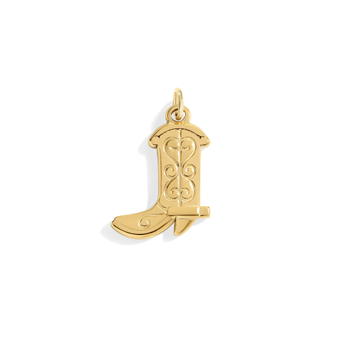 Cowgirl Boot Charm by Seeyoura