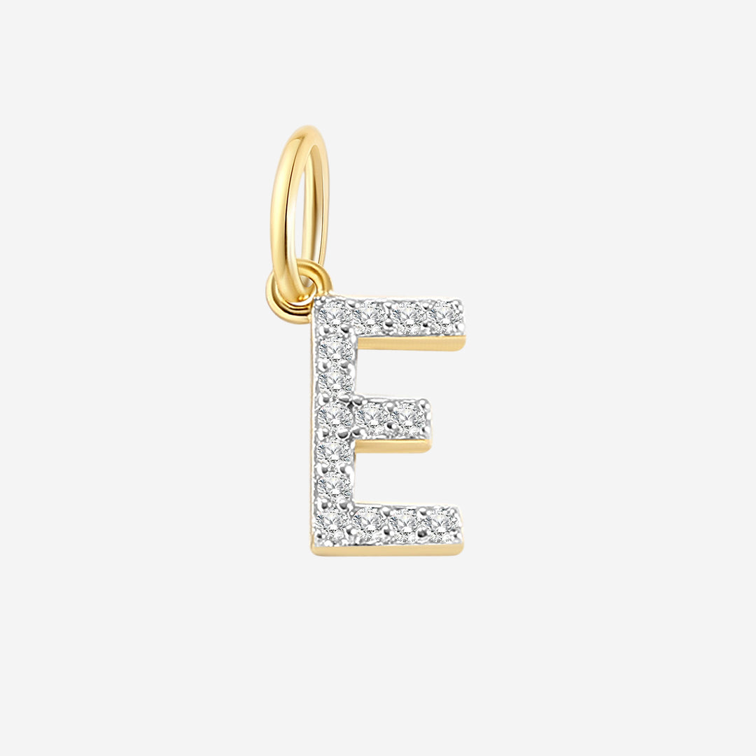 Diamond Initial Charm in E by Seeyoura