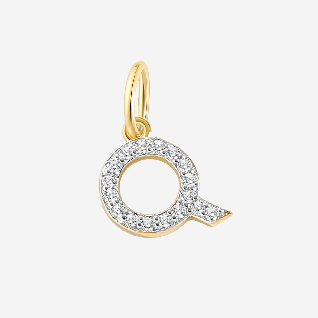 Diamond Initial Charm in Q by Seeyoura