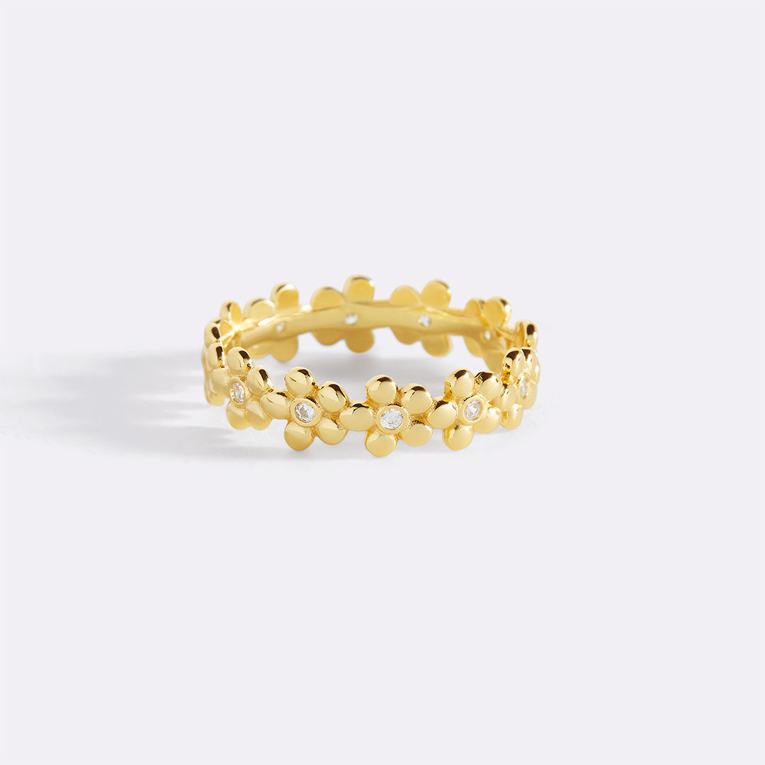 Diamonds & Daisies Eternity Ring by Seeyoura