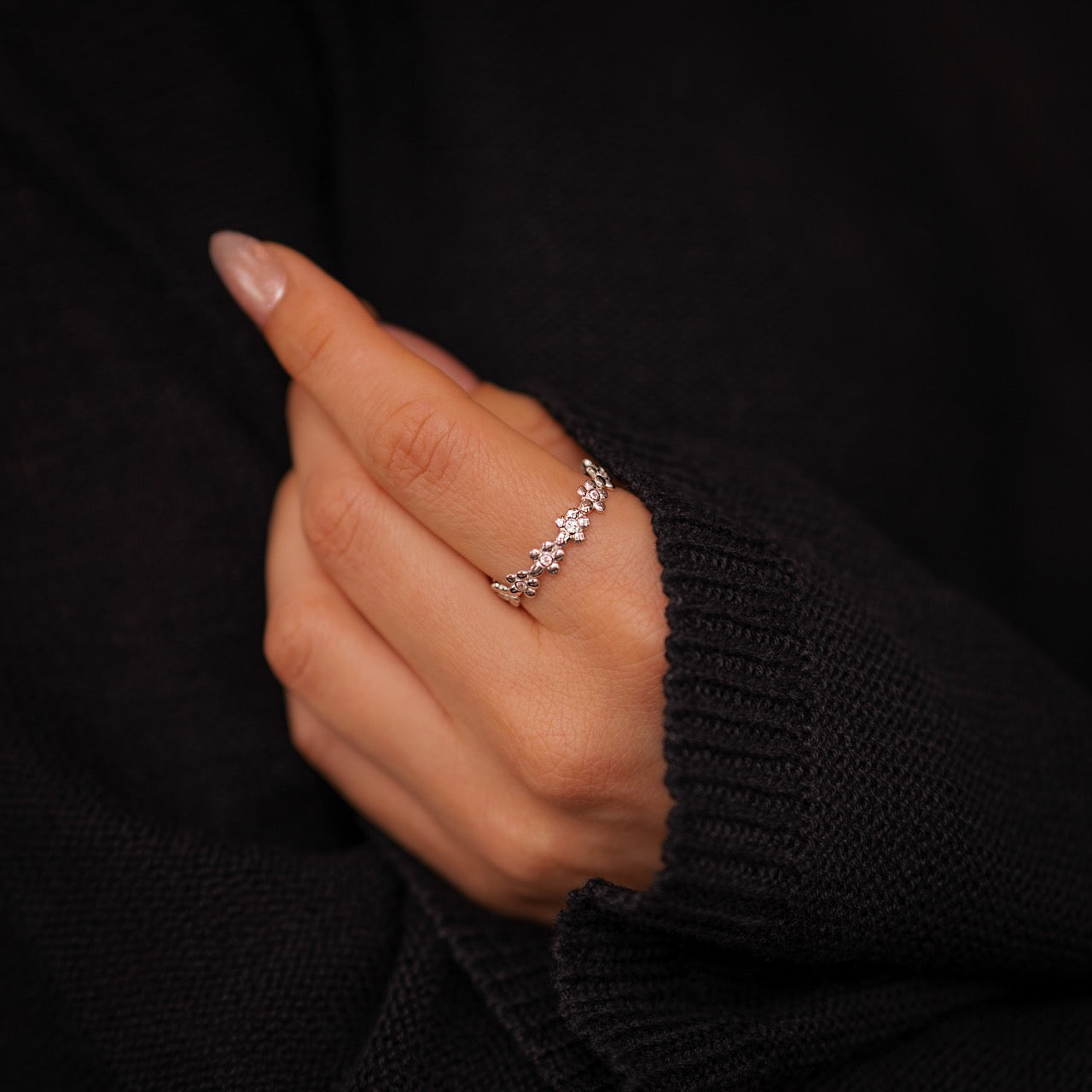 Diamonds & Daisies Eternity Ring by Seeyoura