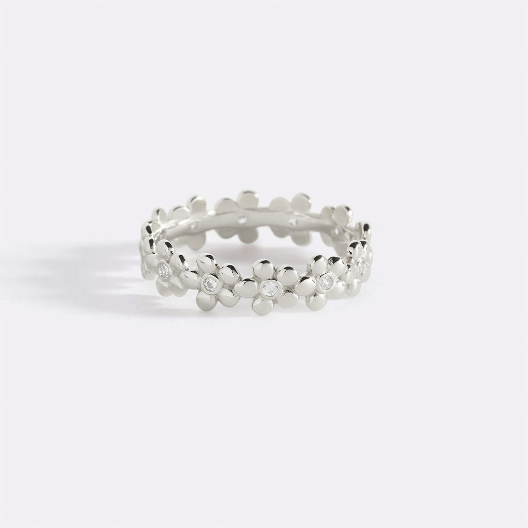 Diamonds & Daisies Eternity Ring by Seeyoura
