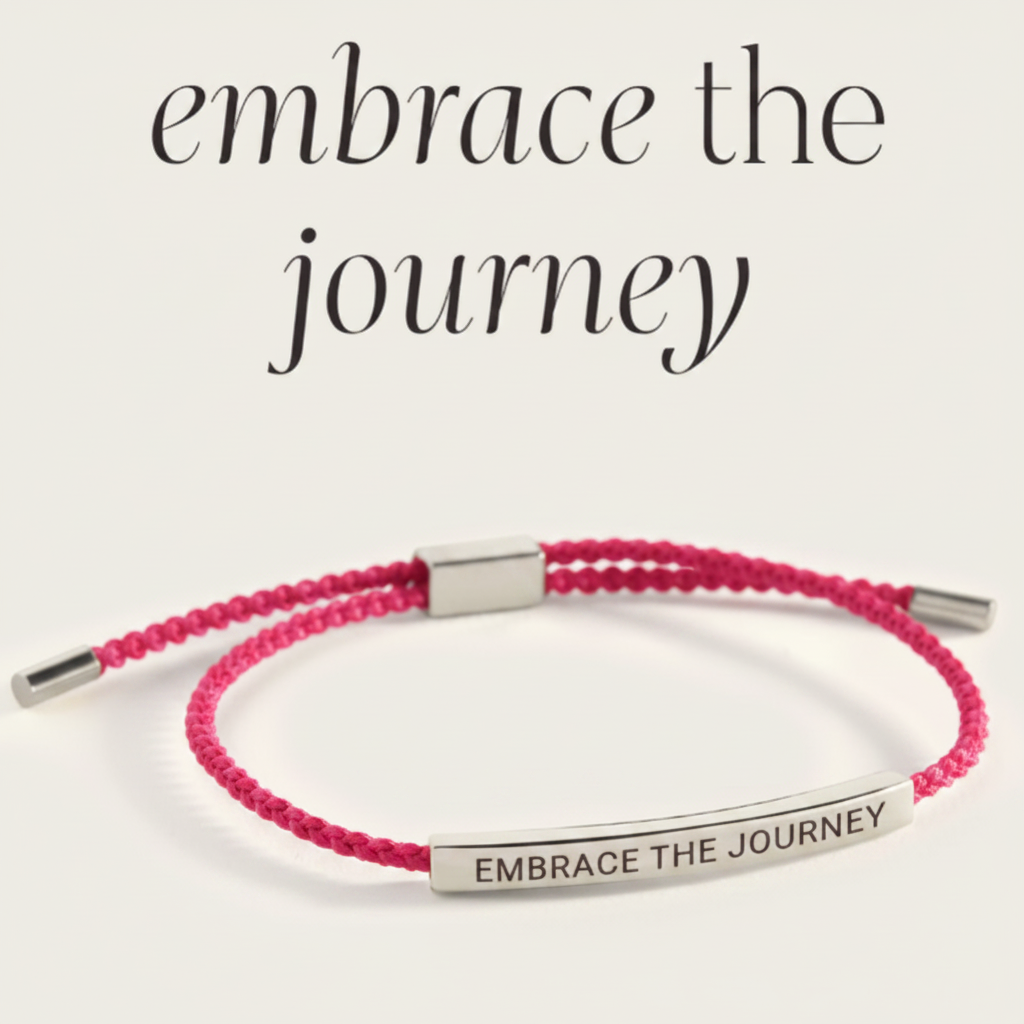 Embrace the Journey Inspire Bracelet in silver by Seeyoura