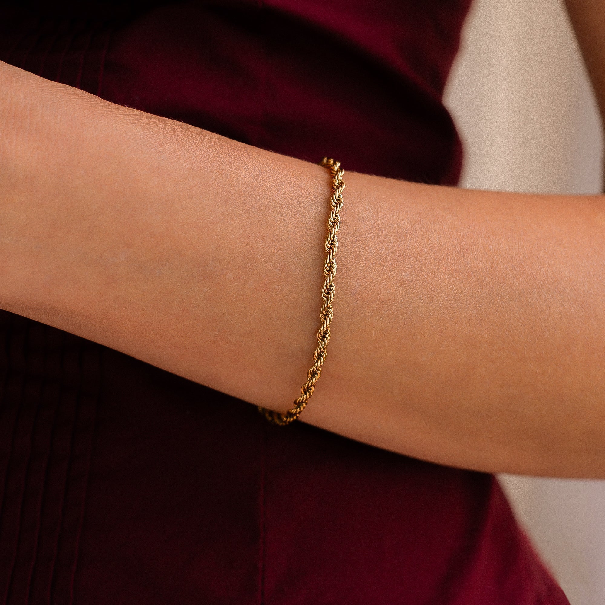 Essential Rope Chain Bracelet by Seeyoura