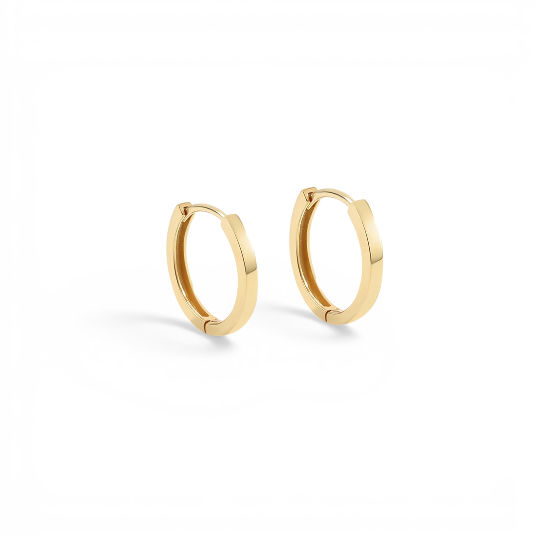 Everyday Hinging Hoop Earring in Gold by Seeyoura
