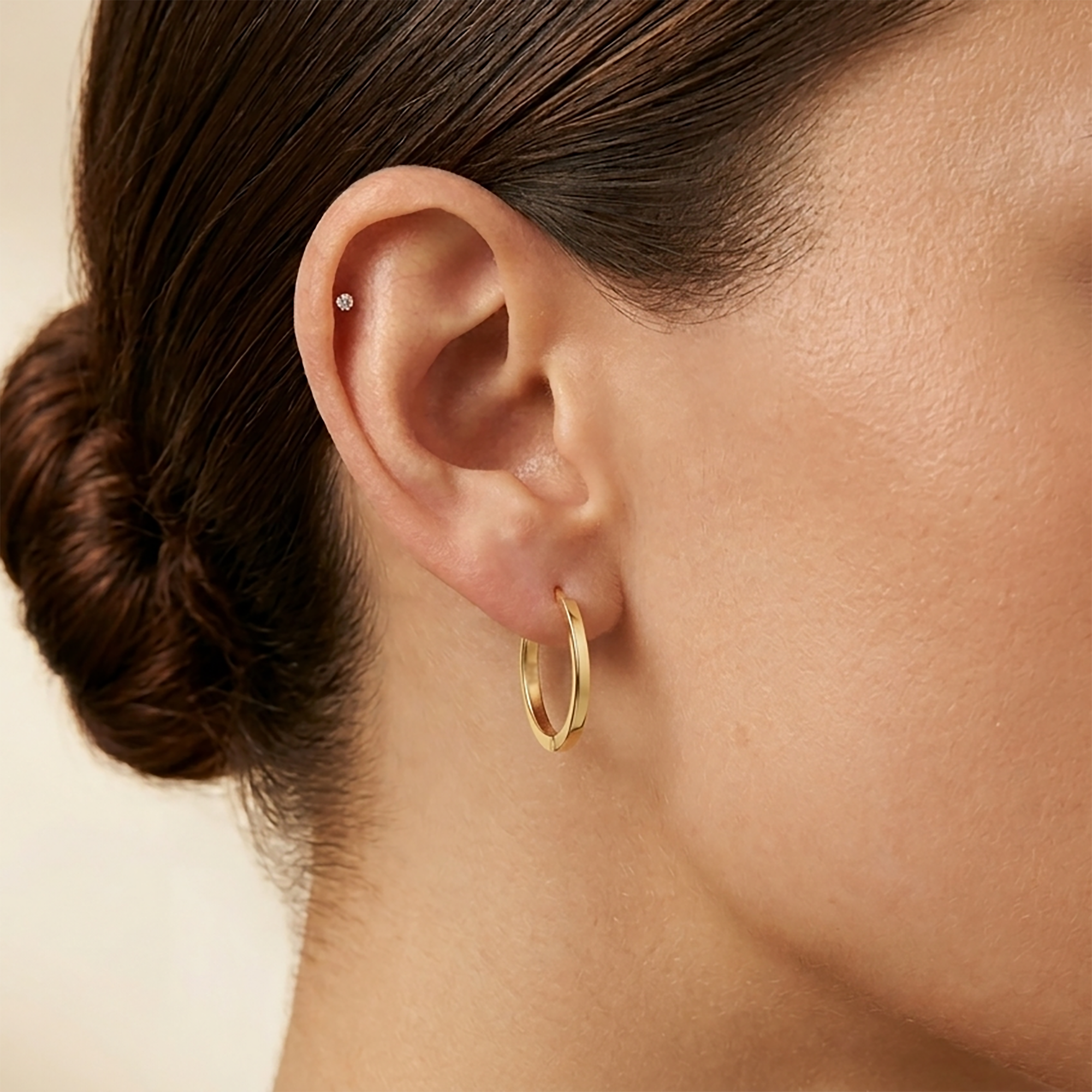 Everyday Hinging Hoop Earring by Seeyoura
