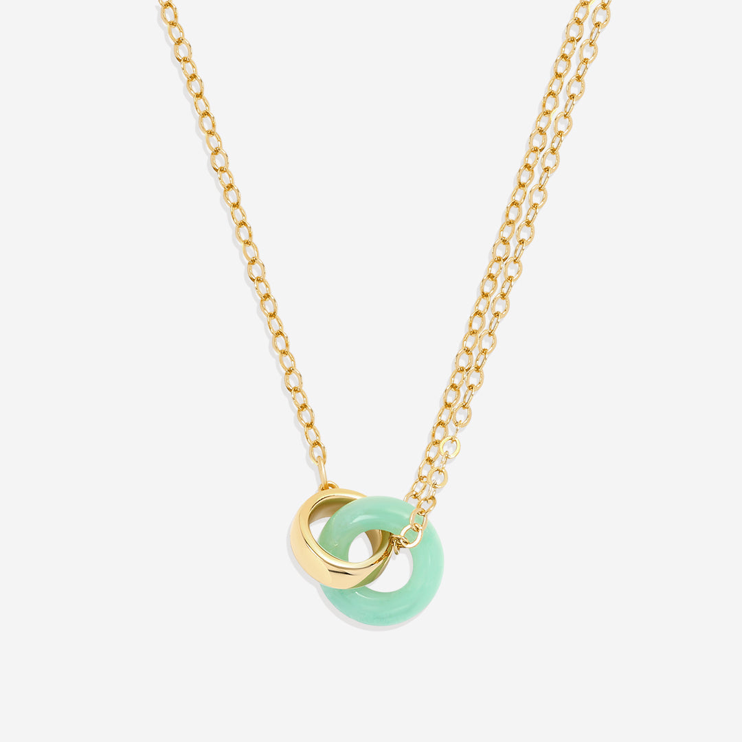 Gemstone Connection Necklace by Seeyoura
