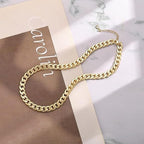 Geometric Chain Necklace by Seeyoura