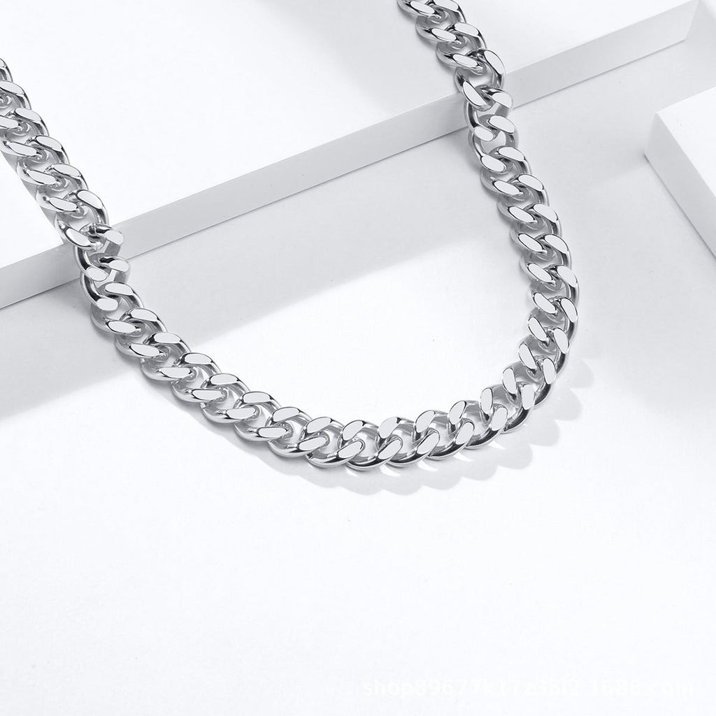 Geometric Chain Necklace by Seeyoura