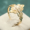 Gold Bohemian Ring for Women in Gold by Seeyoura