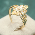 Gold Bohemian Ring for Women in Gold by Seeyoura