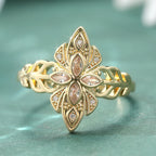 Gold Bohemian Ring for Women by Seeyoura