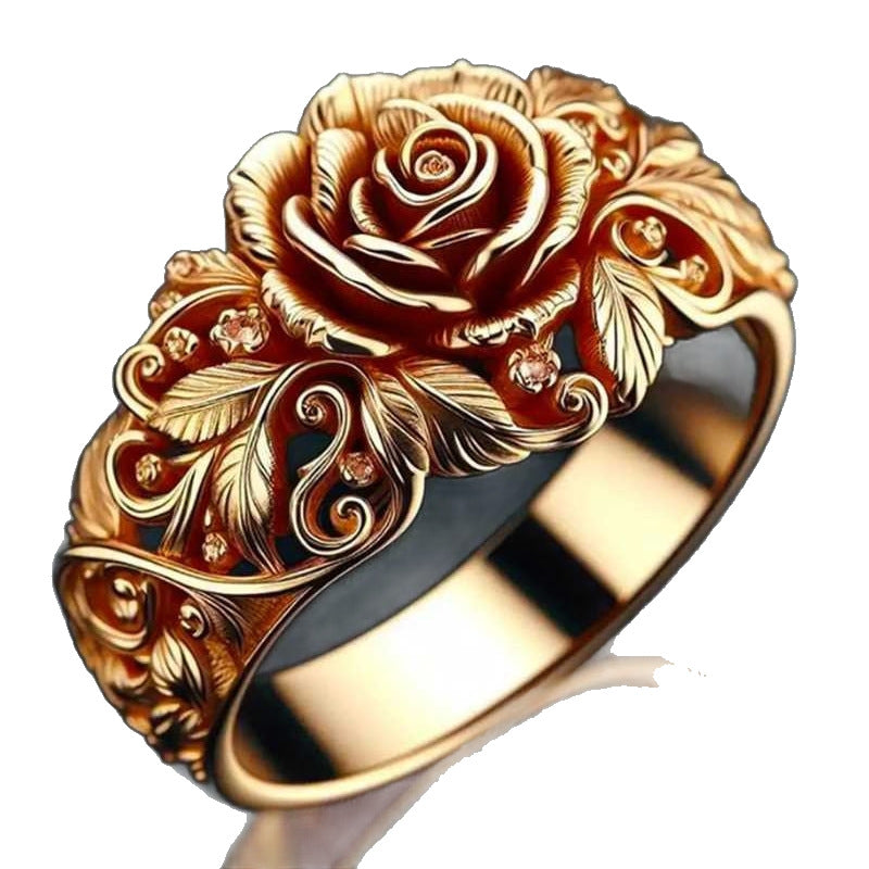 Gold Stacking Ring for Women by Seeyoura