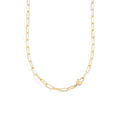 Heart Padlock Necklace in gold by Seeyoura