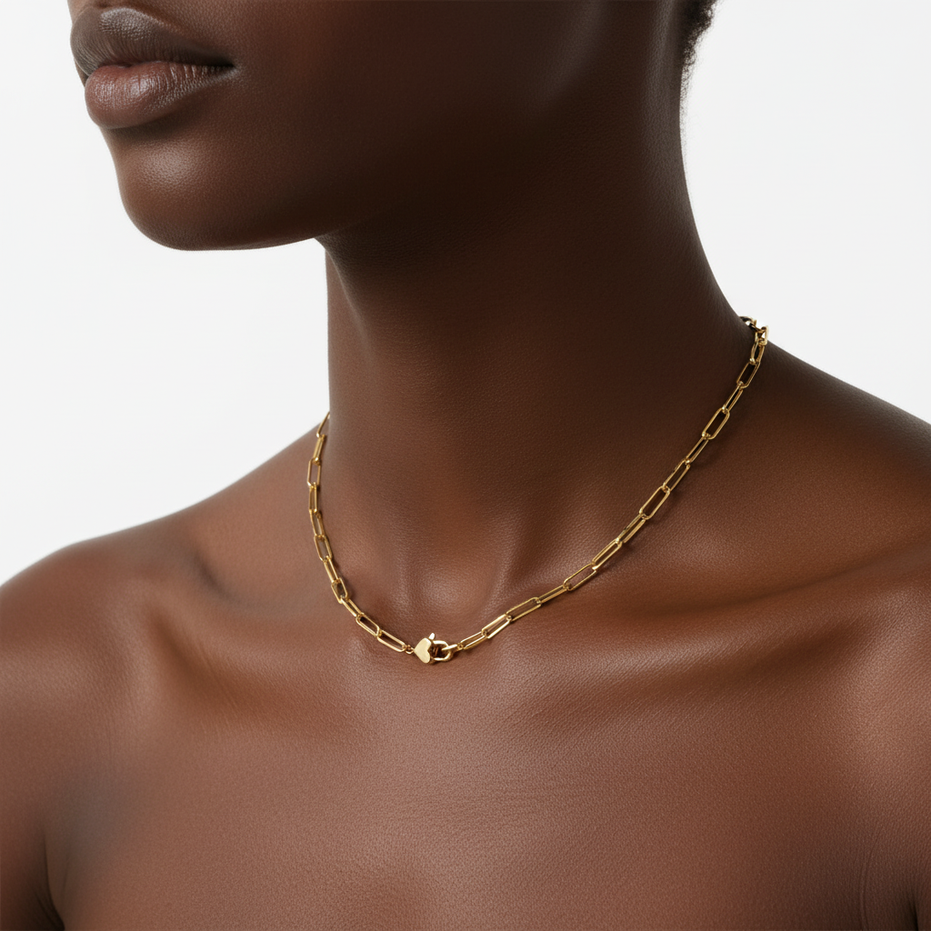 Heart Padlock Necklace by Seeyoura