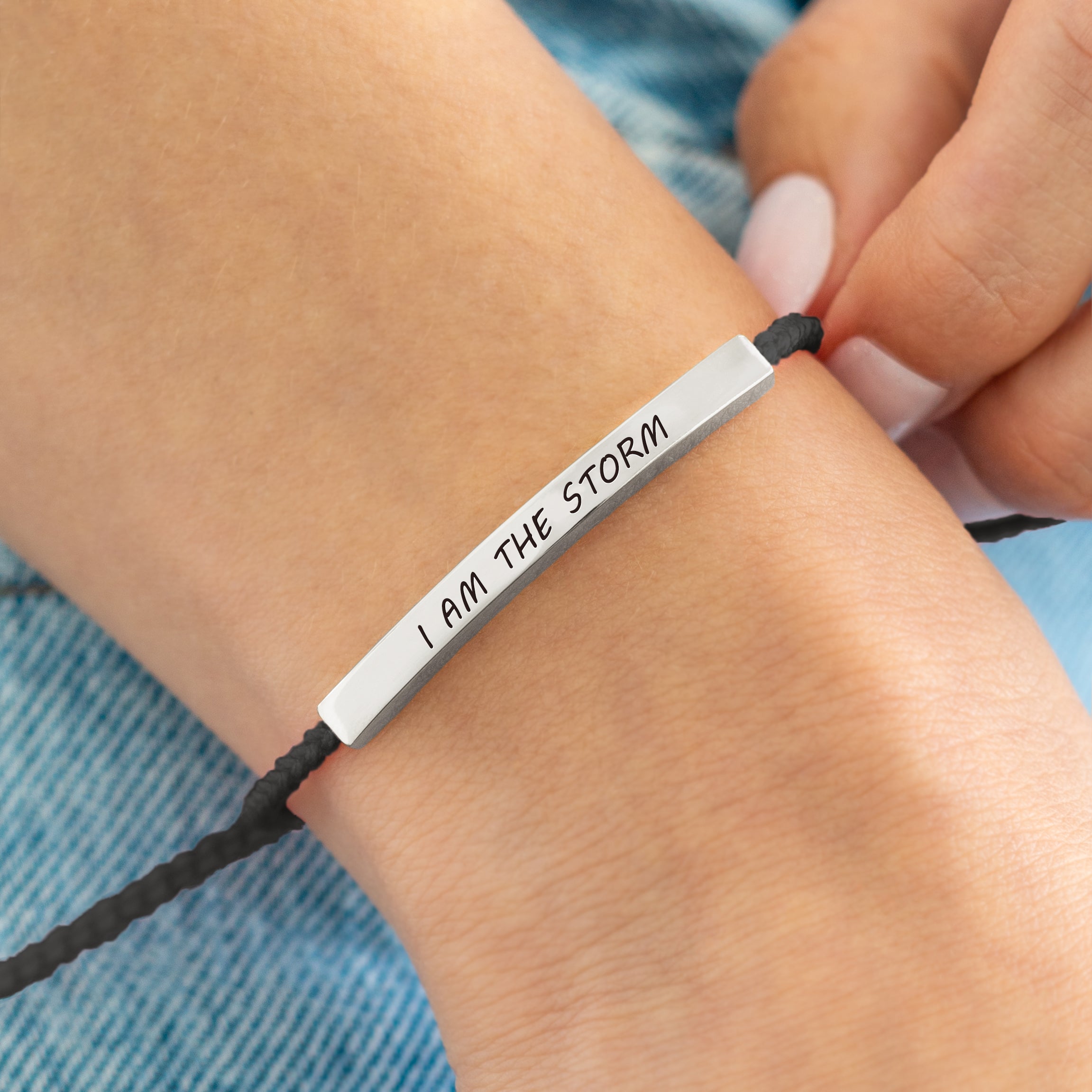 I Am The Storm Inspire Bracelet by Seeyoura