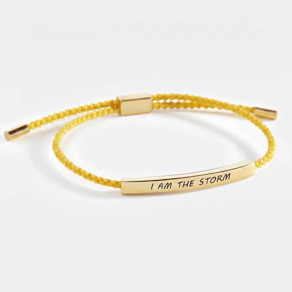 I Am The Storm Inspire Bracelet by Seeyoura