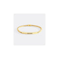 Keep Shining Beaded Inspire Bracelet in gold-plate-with-gold-beads by Seeyoura