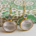 Lily Flower Drop Earrings for Women by Seeyoura