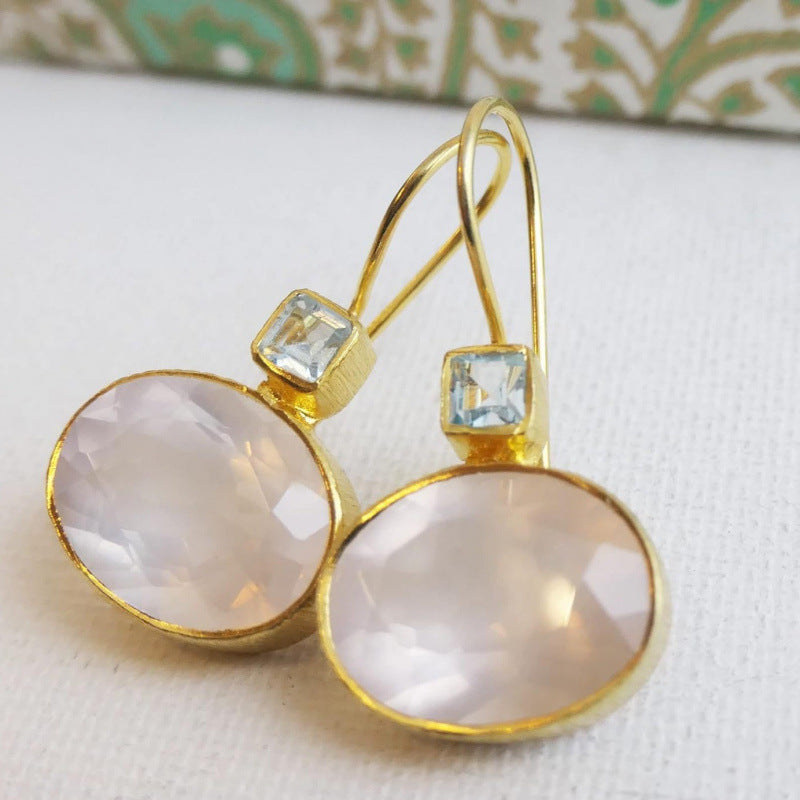 Lily Flower Drop Earrings for Women by Seeyoura