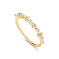 Marquise and Round Diamond Ring by Seeyoura