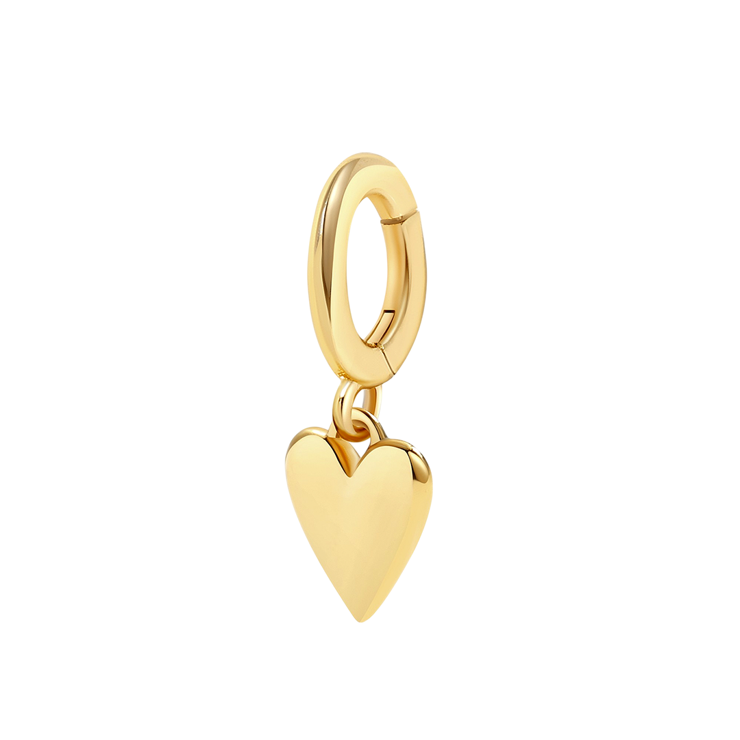Minimalist Heart Charm by Seeyoura