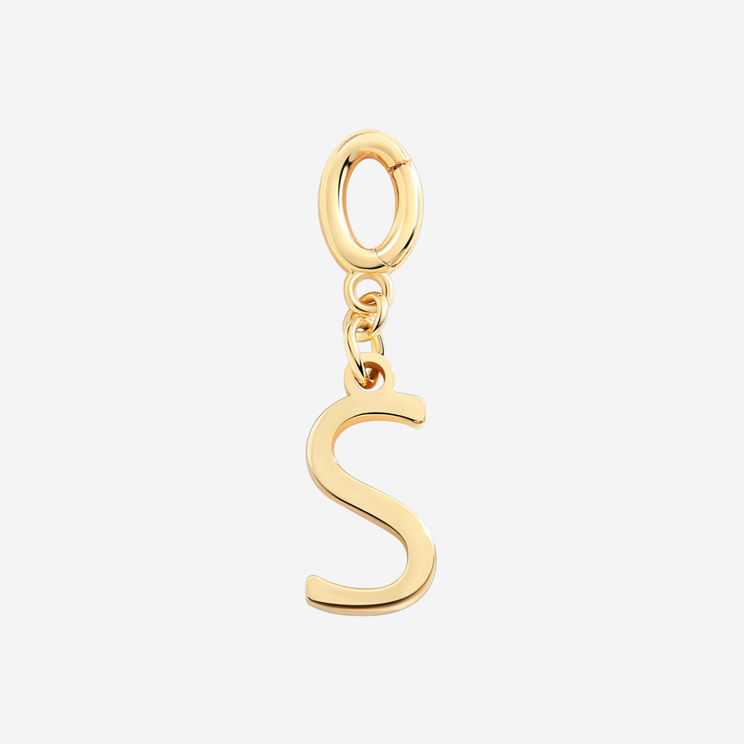 Minimalist Initial Charm in S by Seeyoura