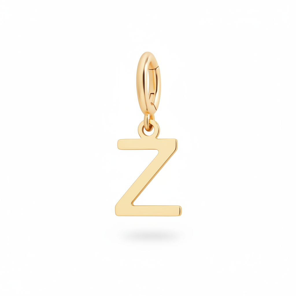 Minimalist Initial Charm in Z by Seeyoura